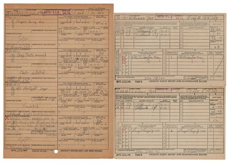 Lot #7024 Mercury Astronauts: Gordon Cooper, Wally Schirra, and Deke Slayton (3) Documents Signed - Image 1