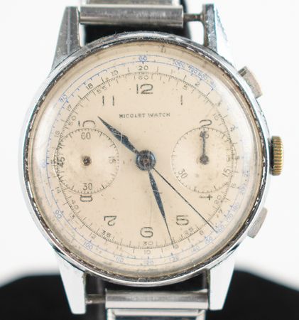 Lot #7238 Jim McDivitt's Armand Nicolet Watch - Image 2