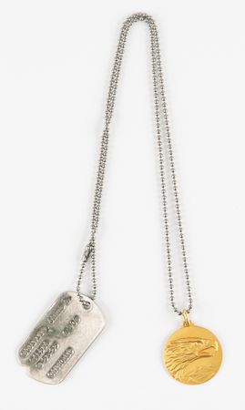 Lot #7242 Jim McDivitt's U.S. Air Force Dog Tag