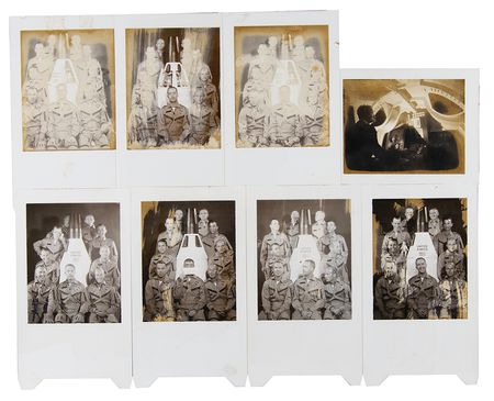 Lot #7235 Jim McDivitt's Lot of (8) Original Polaroid Photographs of NASA Astronaut Group 2 - Image 1