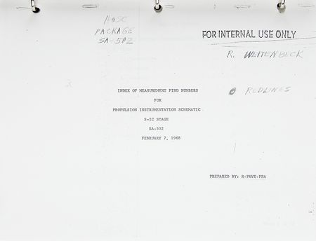 Lot #7174 Saturn V S-IC Stage Engine System (5) Manuals - Image 7