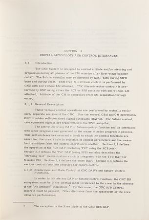 Lot #7140 Apollo AS-278 CM Guidance System Operations Plan - Image 3