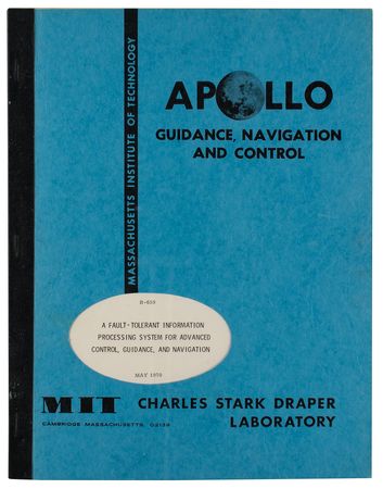 Lot #7155 Apollo Guidance, Navigation and Control Fault-Tolerant Computer Report - Image 1