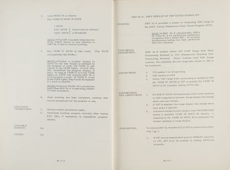 Lot #7606 Skylab CM Guidance System Operations Plan: Erasable Memory Programs - Image 5