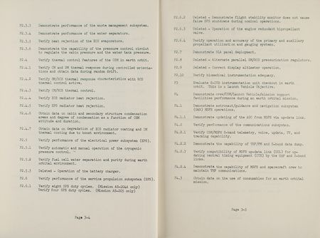 Lot #7175 Apollo 1 (AS-204A) Mission Requirements Report - Image 5
