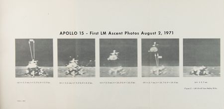 Lot #7447 Apollo 15 Lunar Lift-Off Analysis Report - Image 4