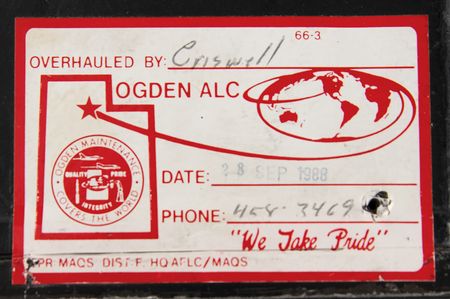 Lot #7764 McDonnell Douglas F-4 Phantom II CP723B/ASN-46 Computer Control Box - Image 5