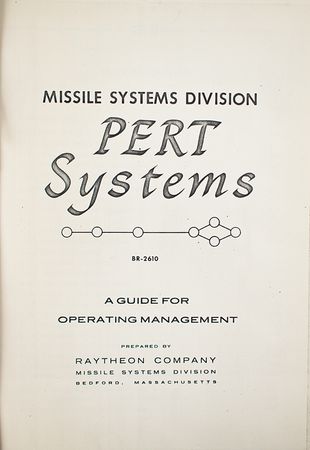 Lot #7167 Raytheon PERT Systems: Missile Systems Division Manual - Image 2