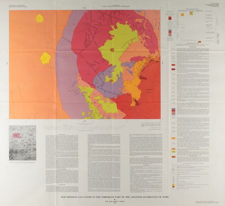 Lot #7149 U.S. Geological Survey Map Collection (61) of the Moon and Mars - Image 3