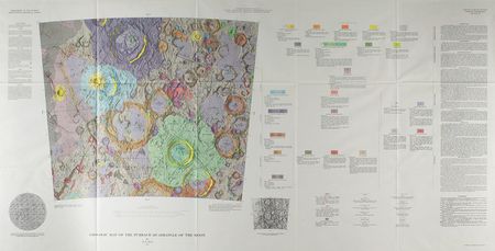 Lot #7149 U.S. Geological Survey Map Collection (61) of the Moon and Mars - Image 4