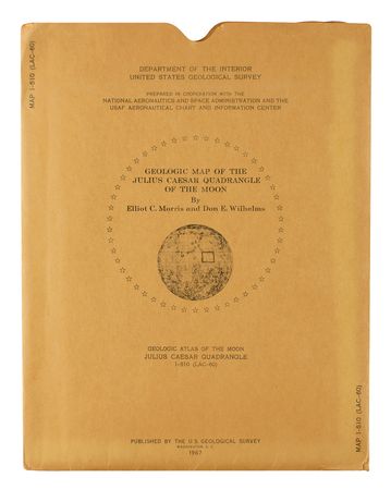 Lot #7149 U.S. Geological Survey Map Collection (61) of the Moon and Mars - Image 8