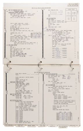 Lot #7901 Dave Scott's Apollo 15 Flown LM Timeline Book - Image 4