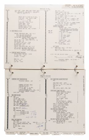 Lot #7901 Dave Scott's Apollo 15 Flown LM Timeline Book - Image 5