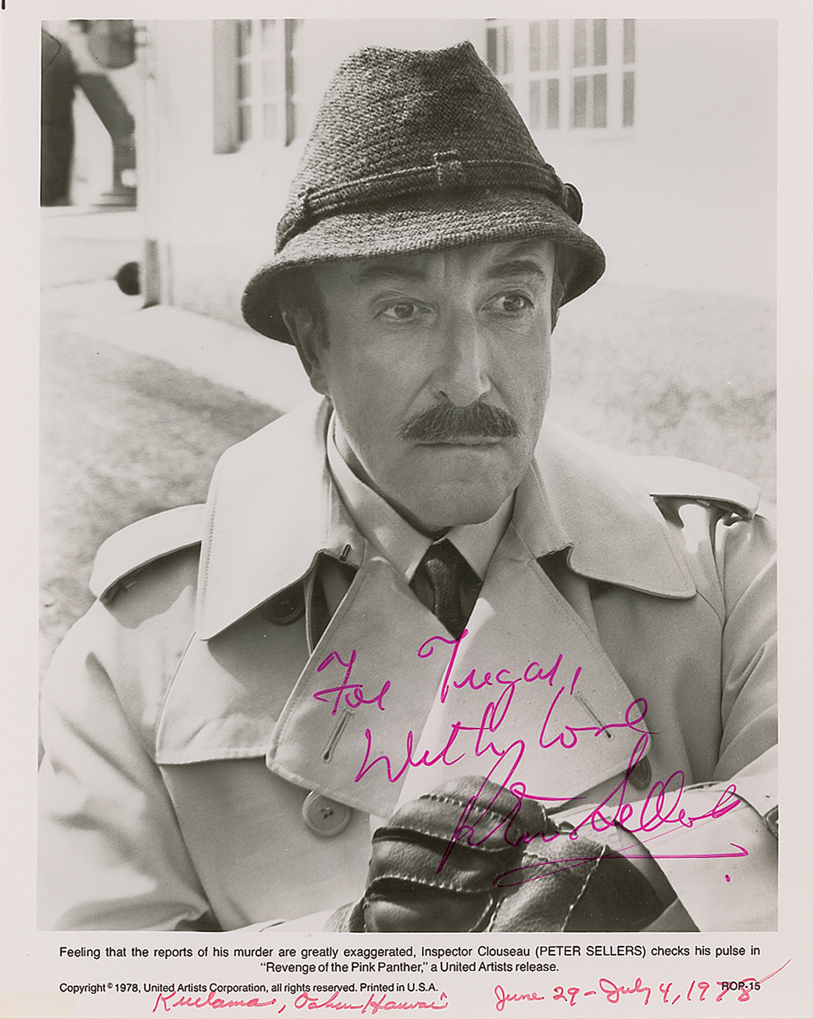 Peter Sellers Signed Photograph | RR Auction