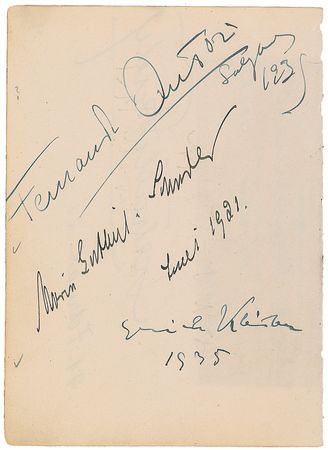 Lot #528 Conductors and Singers - Image 2