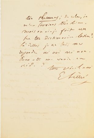 Lot #464 Lexicographers and Journalists (5) Signed Items - Image 7