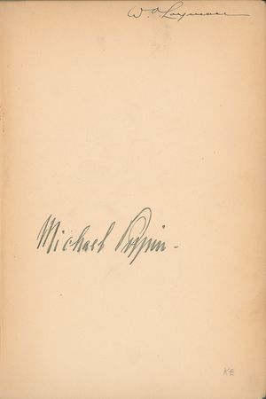 Lot #262 Michael Pupin Signed Book - Image 2