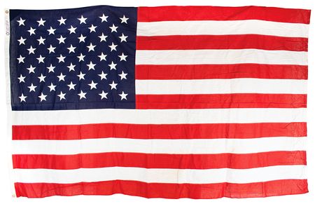 Lot #71 Richard Nixon 1960 US Capitol Flown Flag - Image 1