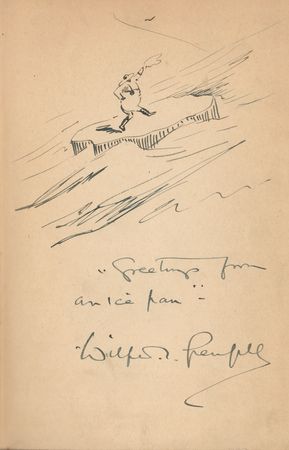 Lot #194 Wilfred T. Grenfell (2) Signed Books with Sketches - Image 2