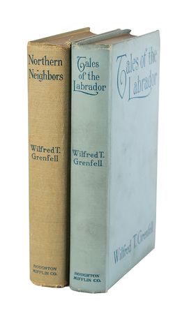 Lot #194 Wilfred T. Grenfell (2) Signed Books with Sketches - Image 4