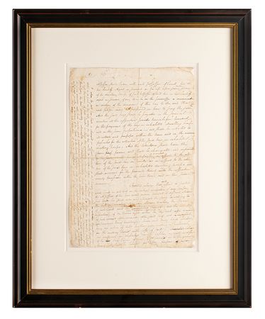 Lot #95 Alexander Hamilton Handwritten Manuscript - Image 2