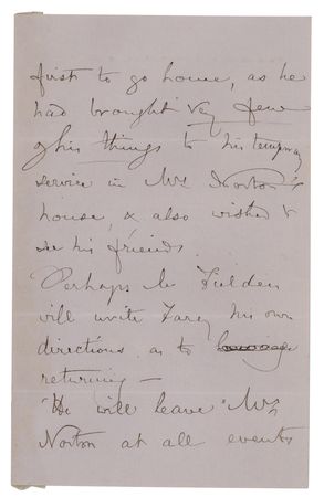 Lot #243 Caroline Norton Autograph Letter Signed - Image 3
