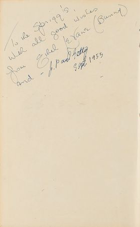 Lot #191 J. Paul Getty Signed Book - Image 2