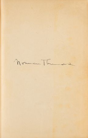 Lot #282 Norman Thomas Signed Book - Image 2