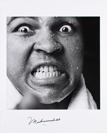 Lot #726 Muhammad Ali Signed Oversized Photograph
