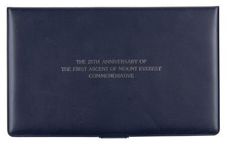 Lot #201 Edmund Hillary and Tenzing Norgay Signed Commemorative Cover - Image 3