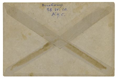 Lot #394 Marcel Duchamp Autograph Letter Signed - Image 3