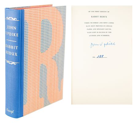 Lot #483 John Updike Signed Book - Image 1
