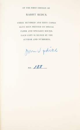 Lot #483 John Updike Signed Book - Image 2
