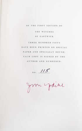 Lot #482 John Updike Signed Book - Image 2