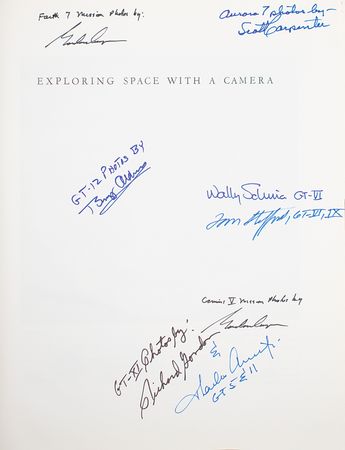 Lot #354 Gemini Astronauts (7) Signed Book - Image 2