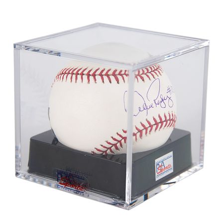 Lot #756 Alex Rodriguez Signed Baseball - PSA GEM MINT 10 - Image 2