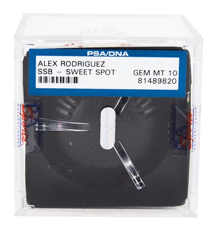 Lot #756 Alex Rodriguez Signed Baseball - PSA GEM MINT 10 - Image 3