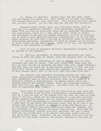 Lot #434 Philip K. Dick: 