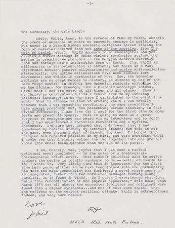 Lot #434 Philip K. Dick: 