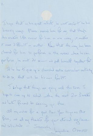 Lot #13 Jacqueline Kennedy (3) Autograph Letters Signed - Image 4
