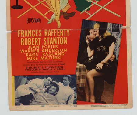 Lot #602 Abbott and Costello: Al Hirschfeld Signed Poster - Image 2