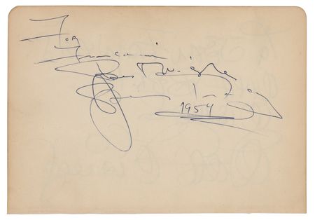 Lot #423 Walt Disney Signature - Image 2