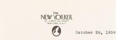 Lot #440 J. D. Salinger: The reclusive Salinger declines an invitation: 