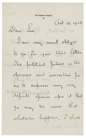Lot #120 Winston Churchill: Preceding his
