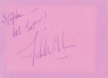 Lot #700 Star Wars: John Williams Signature - Image 2