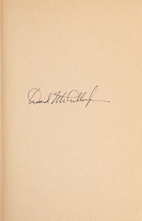 Lot #467 David McCullough Signed Book - Image 2