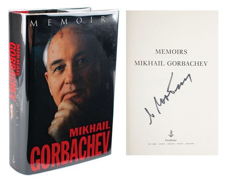 Lot #193 Mikhail Gorbachev Signed Book - Image 1