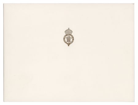 Lot #126 King Charles III Signed Christmas Card (1996) - Image 2