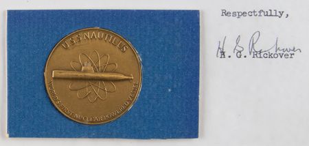 Lot #316 Hyman G. Rickover Typed Letter Signed - Image 3