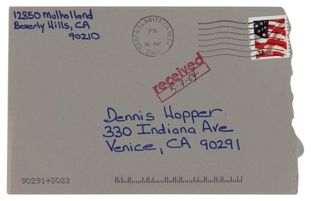 Lot #675 Jack Nicholson: Nicholson writes to Hopper—